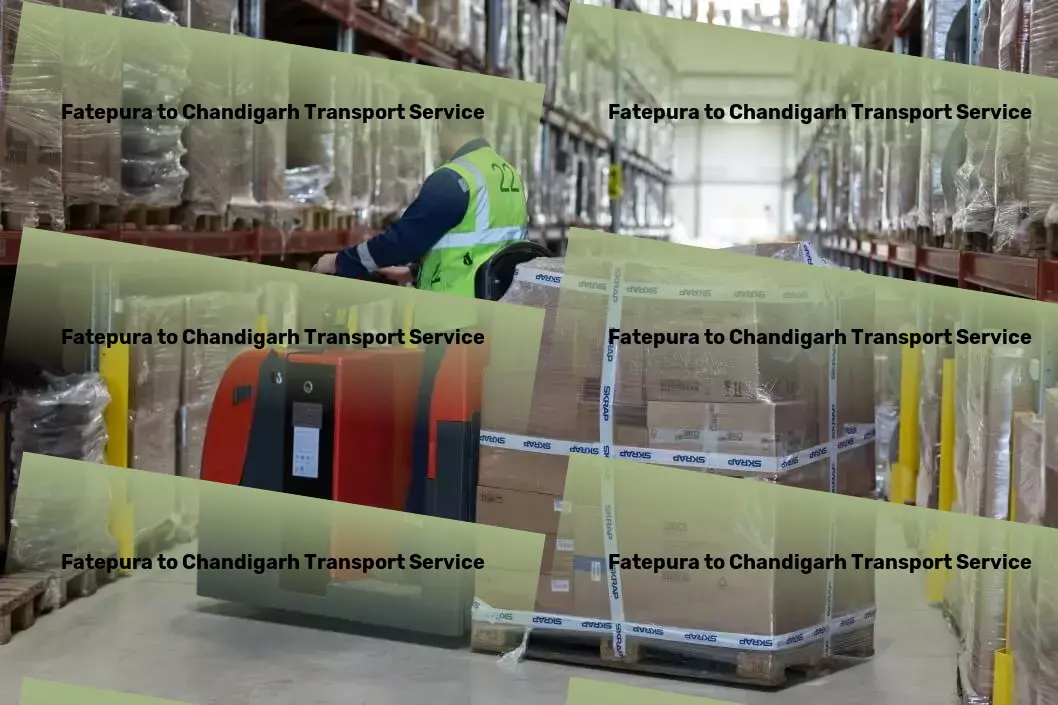 Fatepura to Chandigarh Courier And Parcel Express bulk cargo delivery