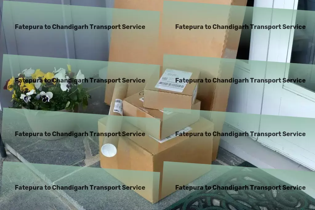 Fatepura to Chandigarh Courier And Parcel Express goods services