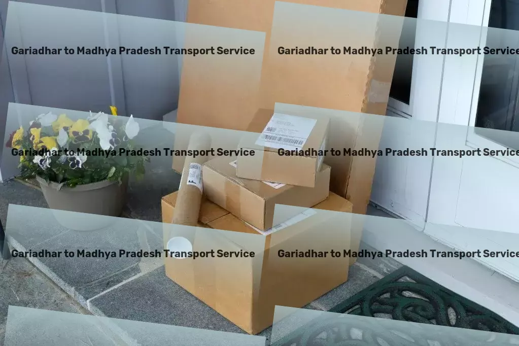 Gariadhar to Madhya Pradesh Part Load Transport Fast package dispatch